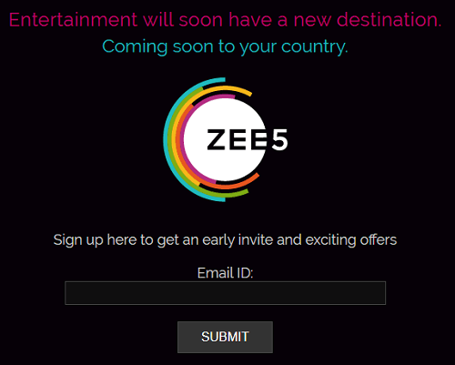 how to watch zee5 in usa